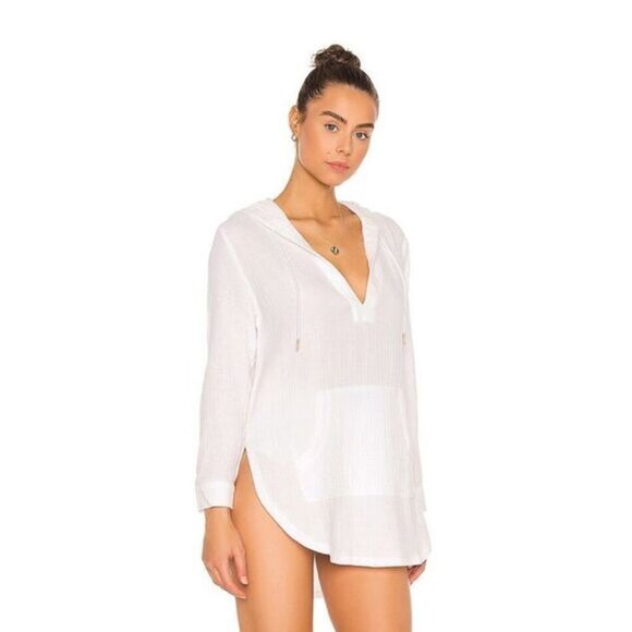 L*SPACE White Caswell Tunic size Small! - Picture 4 of 6